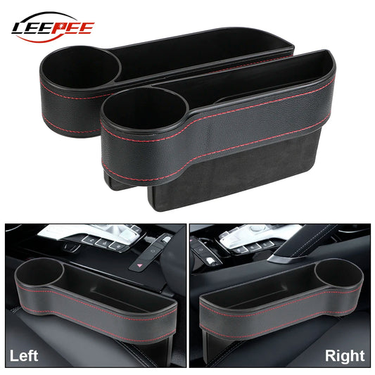 Universal Car Seat Gap Storage Box Crevice Organizer Holder Bottle Key Phone Stand for Automobile off Road 4X4 Truck Accessories