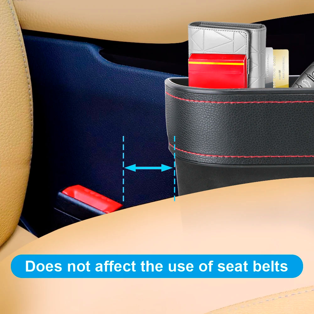 Universal Car Seat Gap Storage Box Crevice Organizer Holder Bottle Key Phone Stand for Automobile off Road 4X4 Truck Accessories